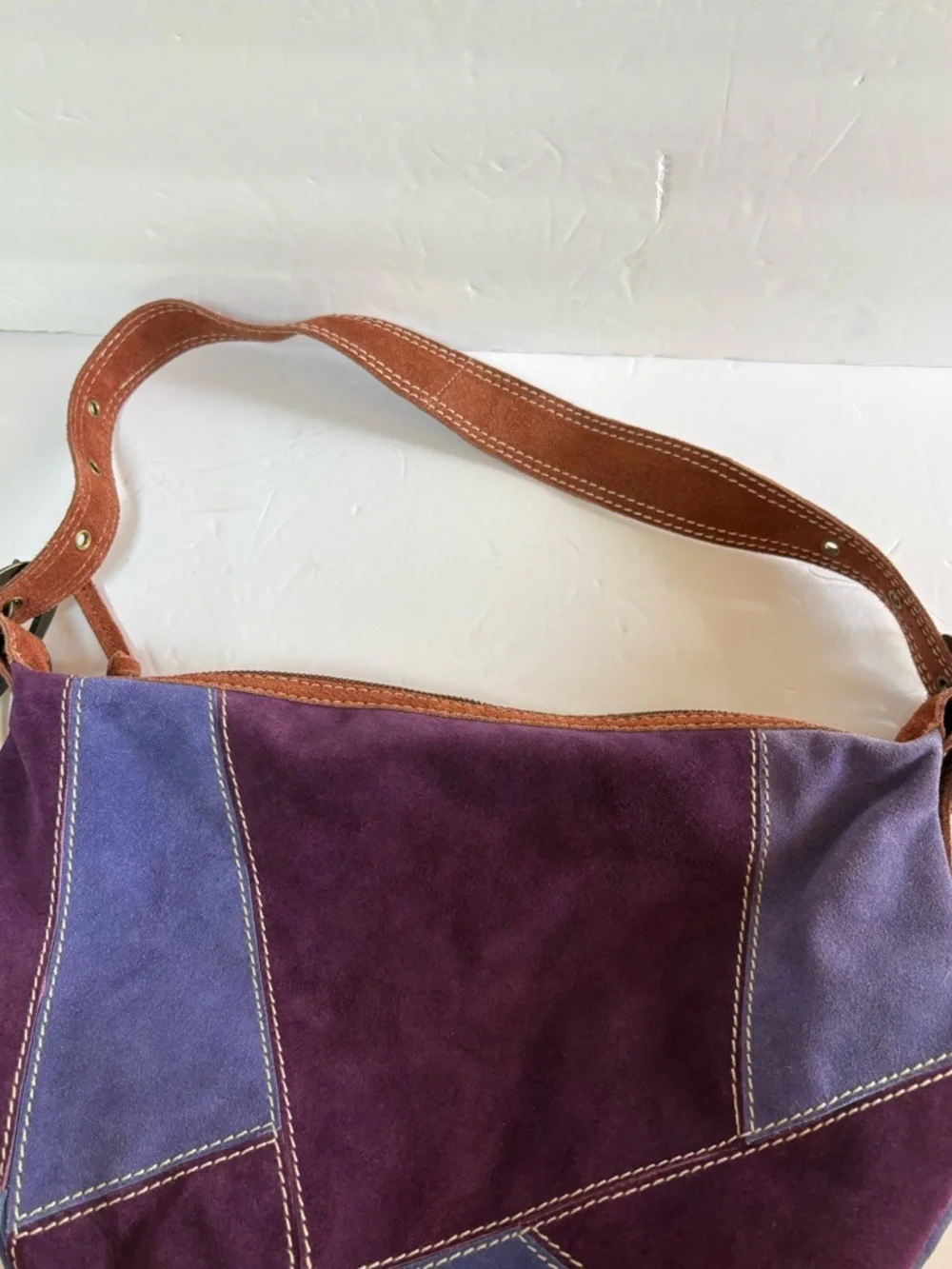 NWOT Free People Montage Suede Shoulder Bag